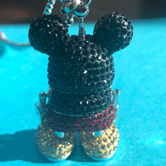 Swarovski RARE Robot Mickey Necklace - Picture 6 of 10
